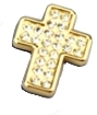 Stick On Letter Cross Gold